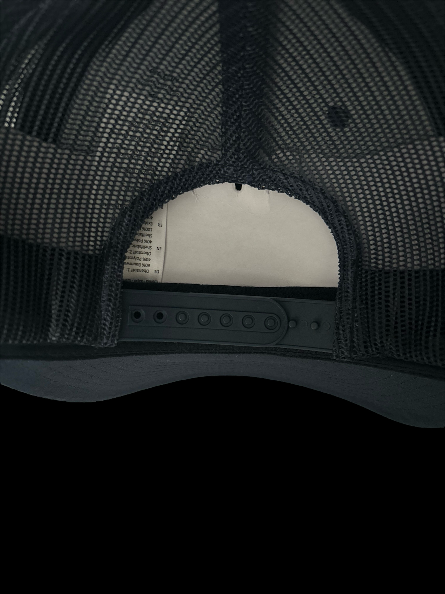 BASICS Cap - Navy (blue stitch)