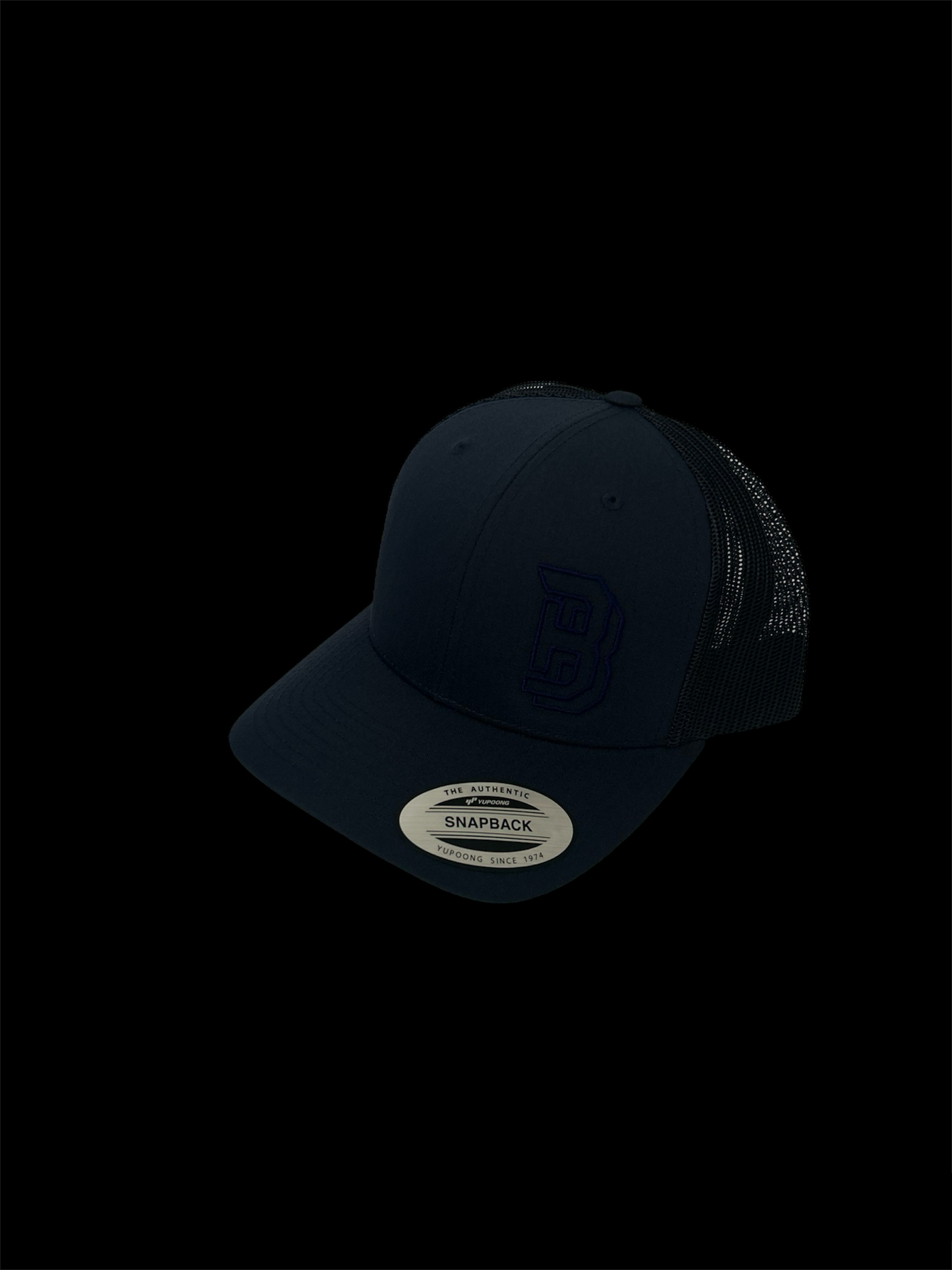 BASICS Cap - Navy (blue stitch)