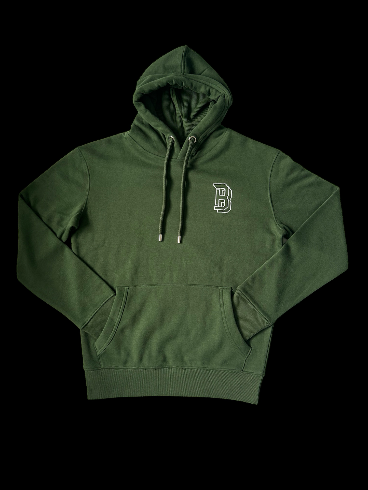 BASICS Hoodie - Forest Green