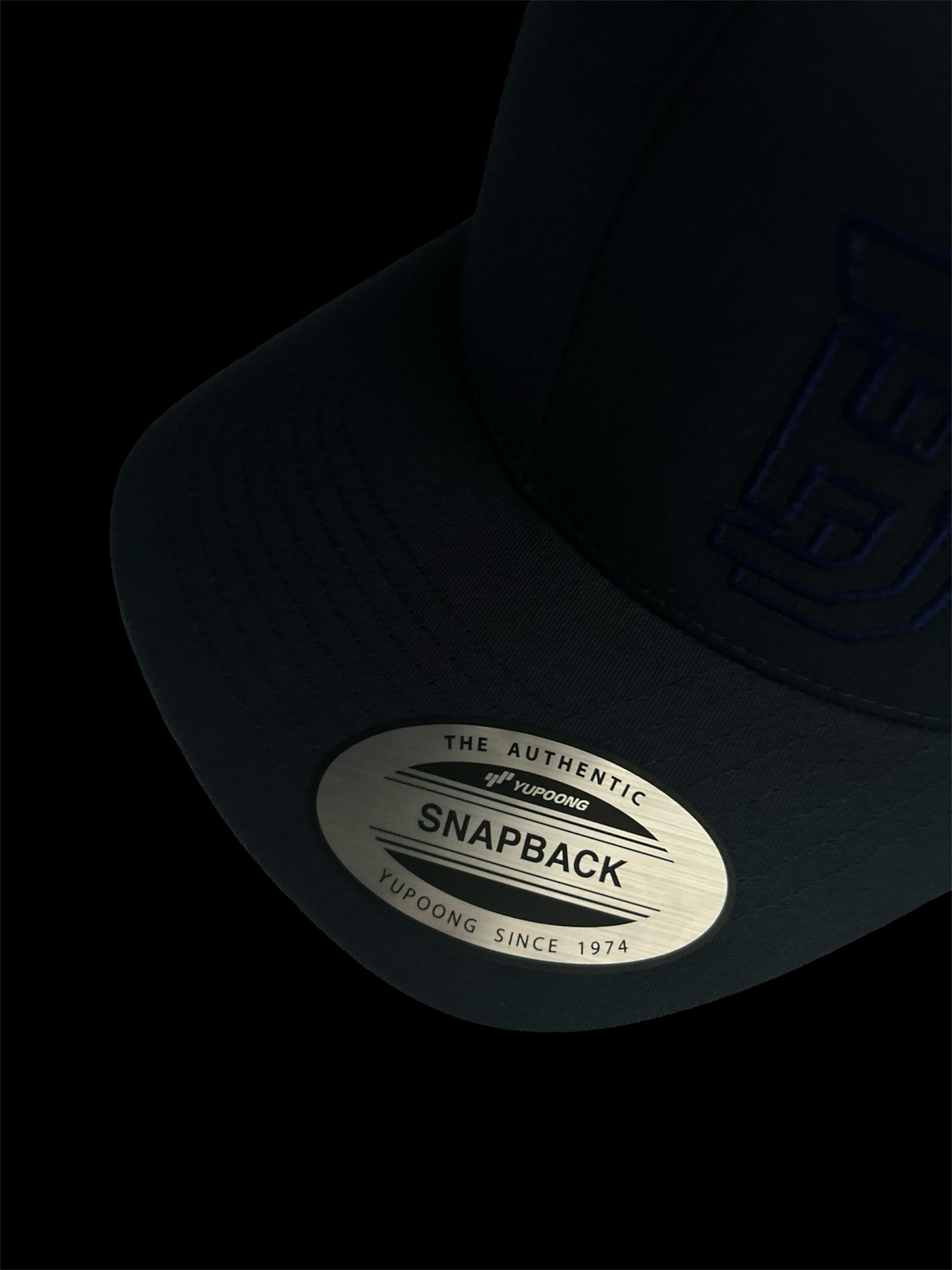 BASICS Cap - Navy (blue stitch)